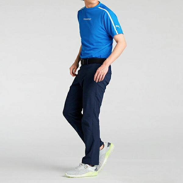 プーマゴルフ2025年春夏モデルSBラインスリーブモックネック半袖シャツ633322PUMAGOLF【25】