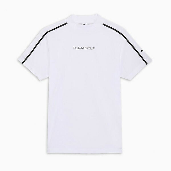 プーマゴルフ2025年春夏モデルSBラインスリーブモックネック半袖シャツ633322PUMAGOLF【25】