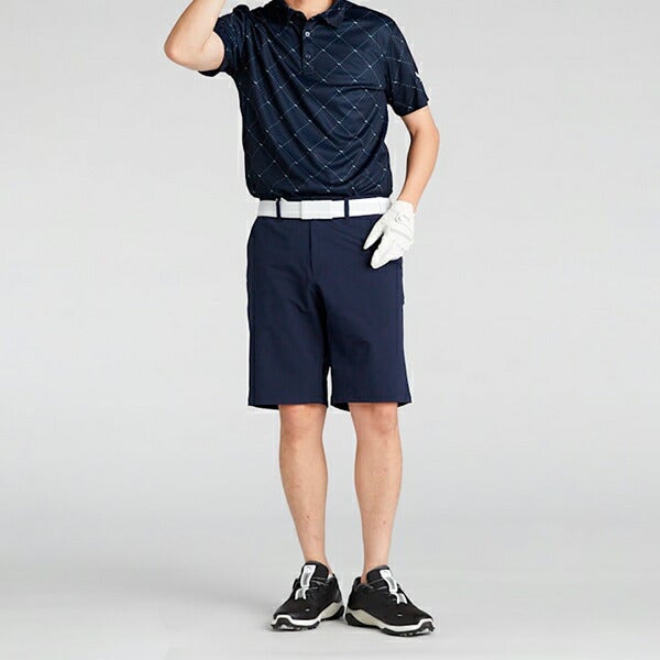 プーマゴルフ2025年春夏モデルSBアーガイルAOPポロシャツ半袖シャツ633324PUMAGOLF【25】