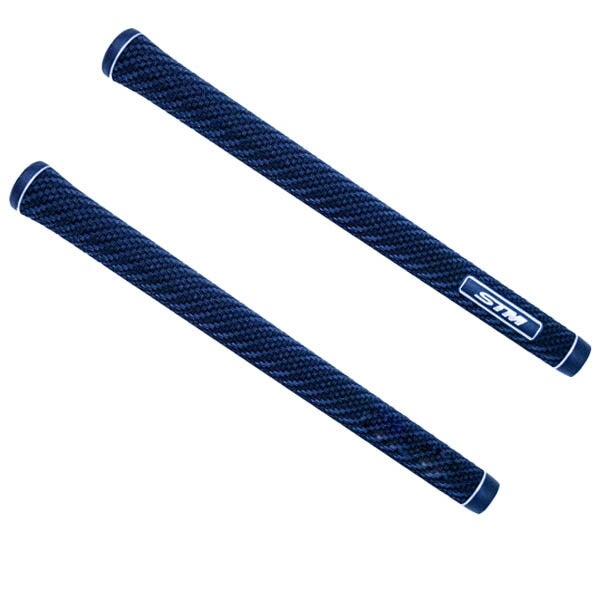 STMG-SevenブラックミッドサイズゴルフグリップM60重量50g硬度45R【25】