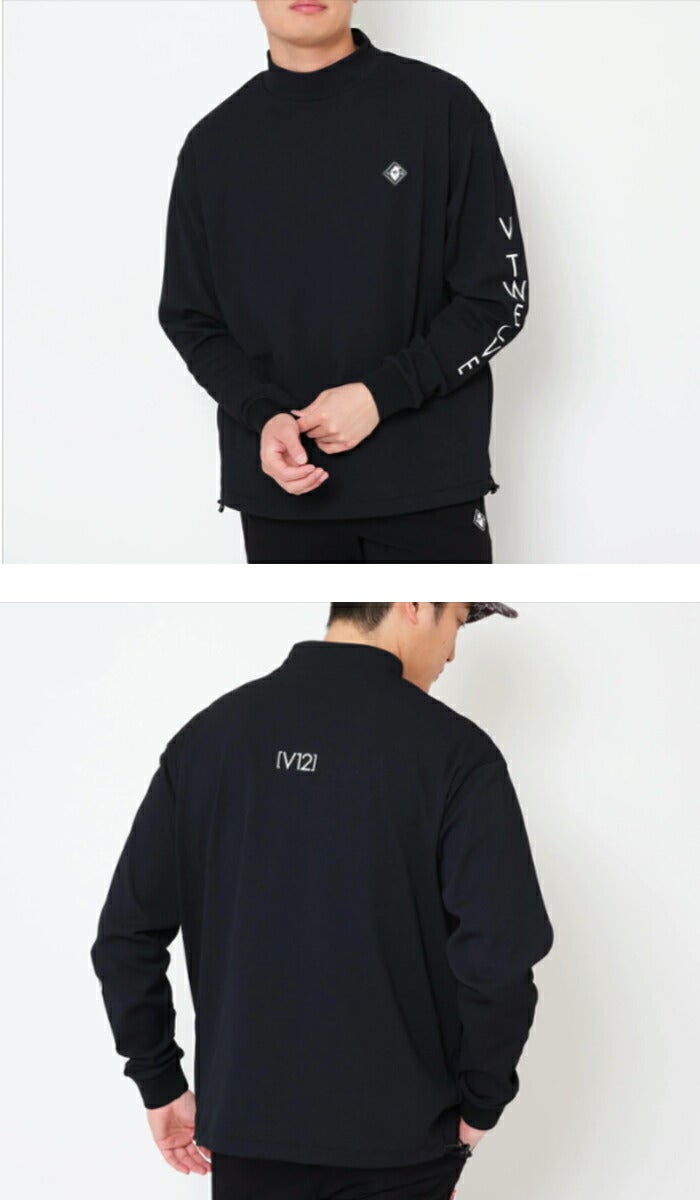V122025年秋冬モデルメンズRELAXL/SMOCKモックネック長袖シャツV122520-MK06【25】