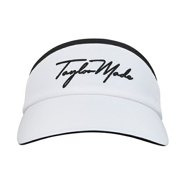 テーラーメイドレディースWワイドブリムスクリプトロゴバイザーUN578TaylorMade【25】