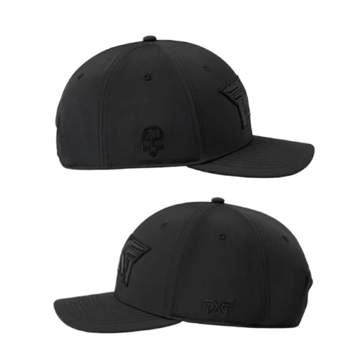 PXGピーエックスジー2024Darkness6PanelCurvedBillSnapbackスナップバックキャップ【25】