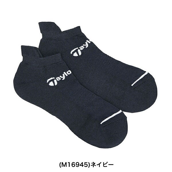 テーラーメイドメンズMベーシックアンクルソックスUN568TaylorMade【25】