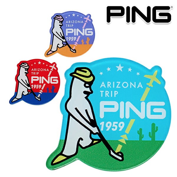 ピンゴルフMrPINGトラベルマーカーAC-F2503PING【25】