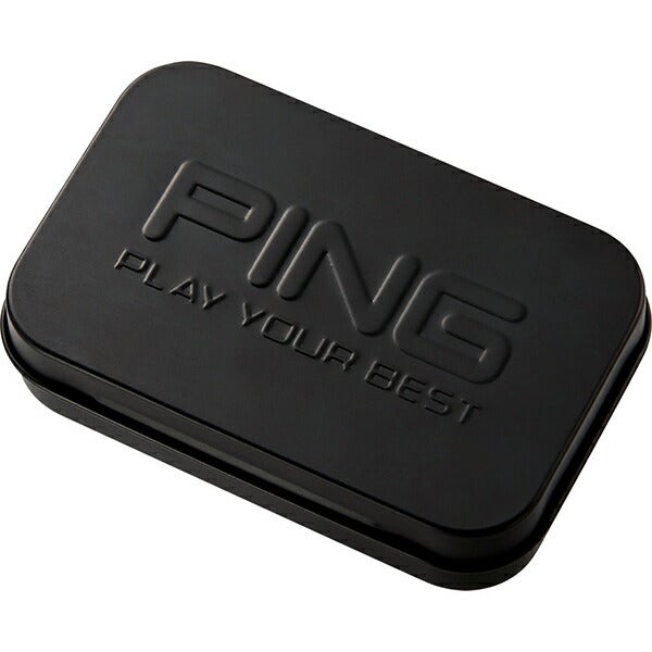 ピンゴルフPINGロゴ入りツアーティー(ロングティー×3本、ショートティー×2本)PINGロゴ入りの缶付きAC-U2501PING【25】