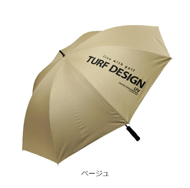 ターフデザインパラソル軽量傘晴雨兼用遮熱効果TDPS-BE71【25】