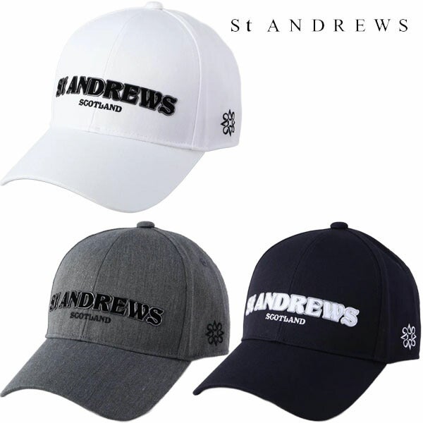セントアンドリュース2025年春夏モデルユニセックス機能素材キャップ042-5187551StANDREWS【25】