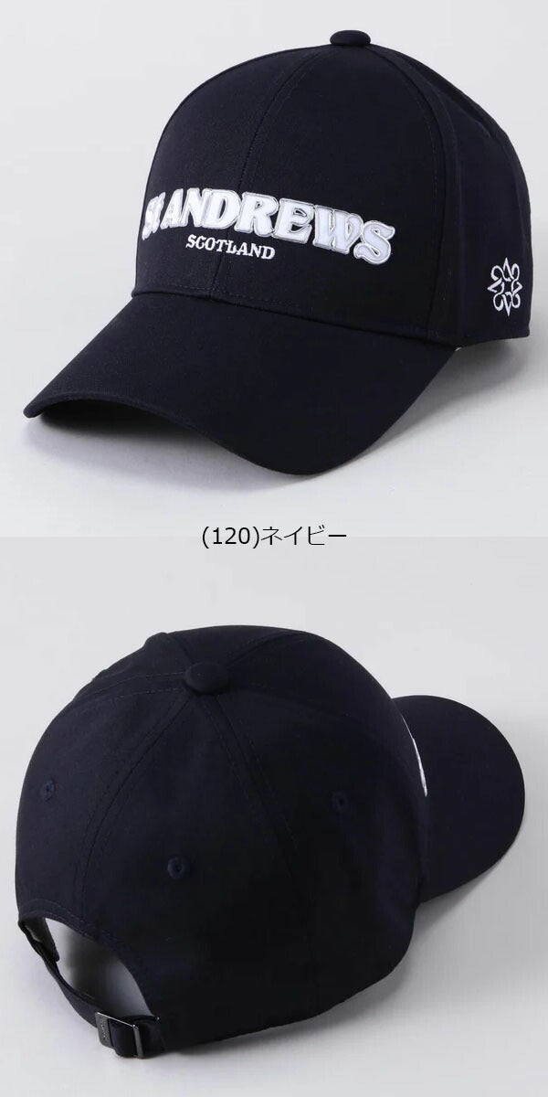セントアンドリュース2025年春夏モデルユニセックス機能素材キャップ042-5187551StANDREWS【25】