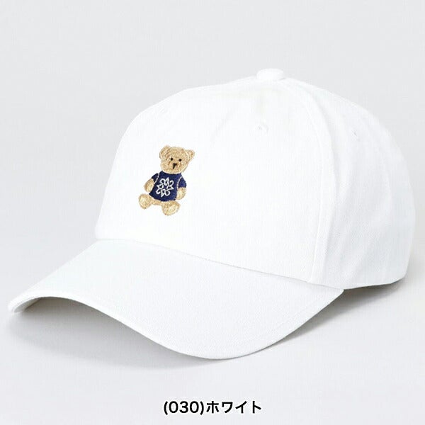 セントアンドリュース2025年春夏モデルユニセックステディベア刺繍キャップ042-5987331StANDREWS【25】