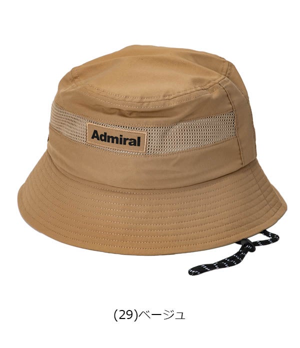 アドミラルユニセックスメッシュハットADMB5A11AdmiralGOLF【25】