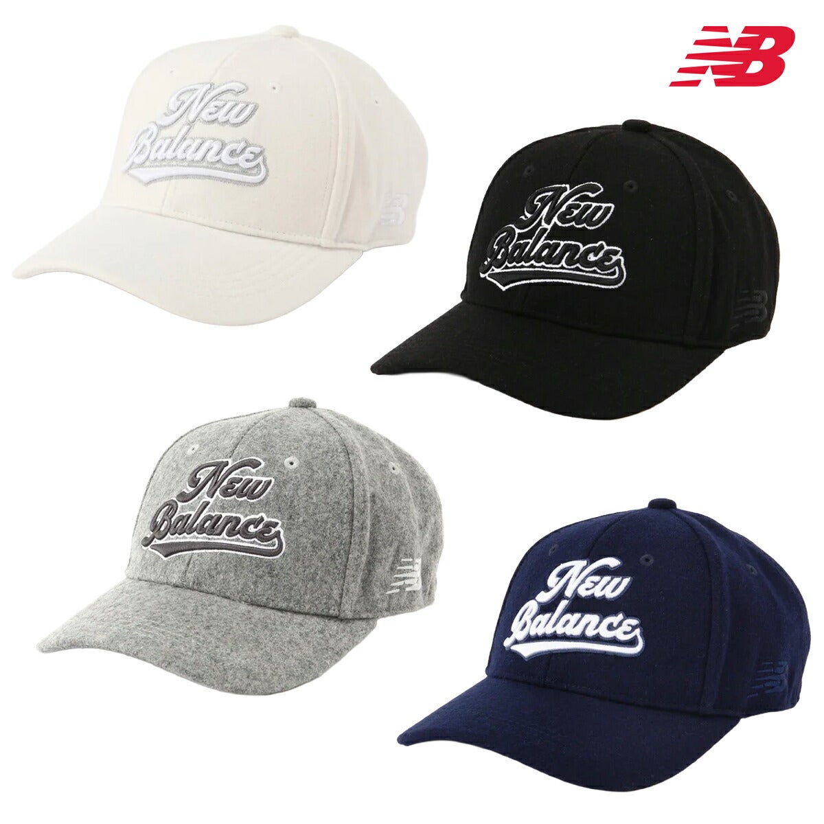 ニューバランスゴルフ2025年秋冬モデルユニセックスSIXPANELSキャップ012-5287009【25】