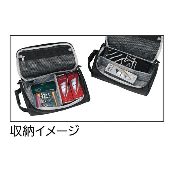 ダンロップスリクソンラウンドポーチGGF-B4509【25】