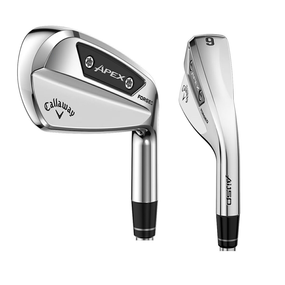 【セレクトショップ限定】キャロウェイメンズAPEXAi150アイアン5本組(6-9、PW)NSPROMODUS3TOUR105スチールシャフト【25】