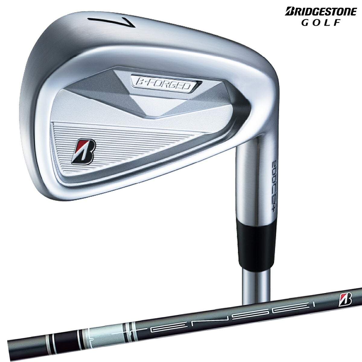 【メーカーカスタム】ブリヂストンメンズBFORGED200CB＋アイアン6本組(5-9、PW)TENSEIBSBlack80iカーボンシャフトブリヂストンゴルフオリジナルラバーグリップ(バックライン無し/49.5g/M60)【26FW】