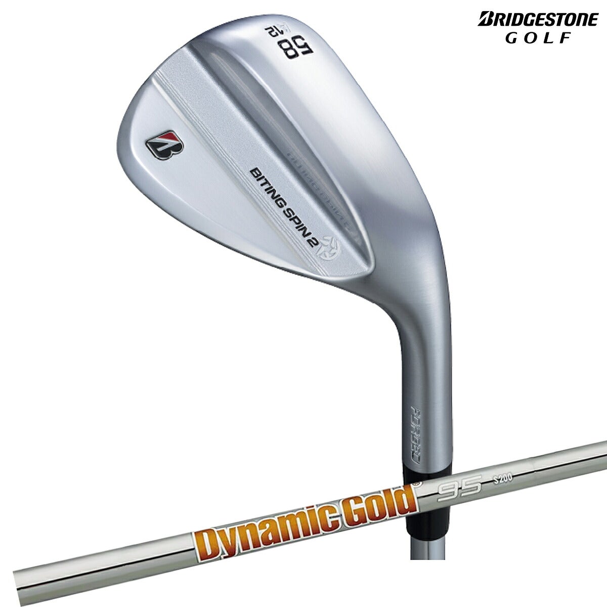 【メーカーカスタム】ブリヂストンメンズBITINGSPIN2ウェッジダイナミックゴールド95スチールシャフトブリヂストンゴルフオリジナルラバーグリップ(バックライン無し/49.5g/M60)【26FW】