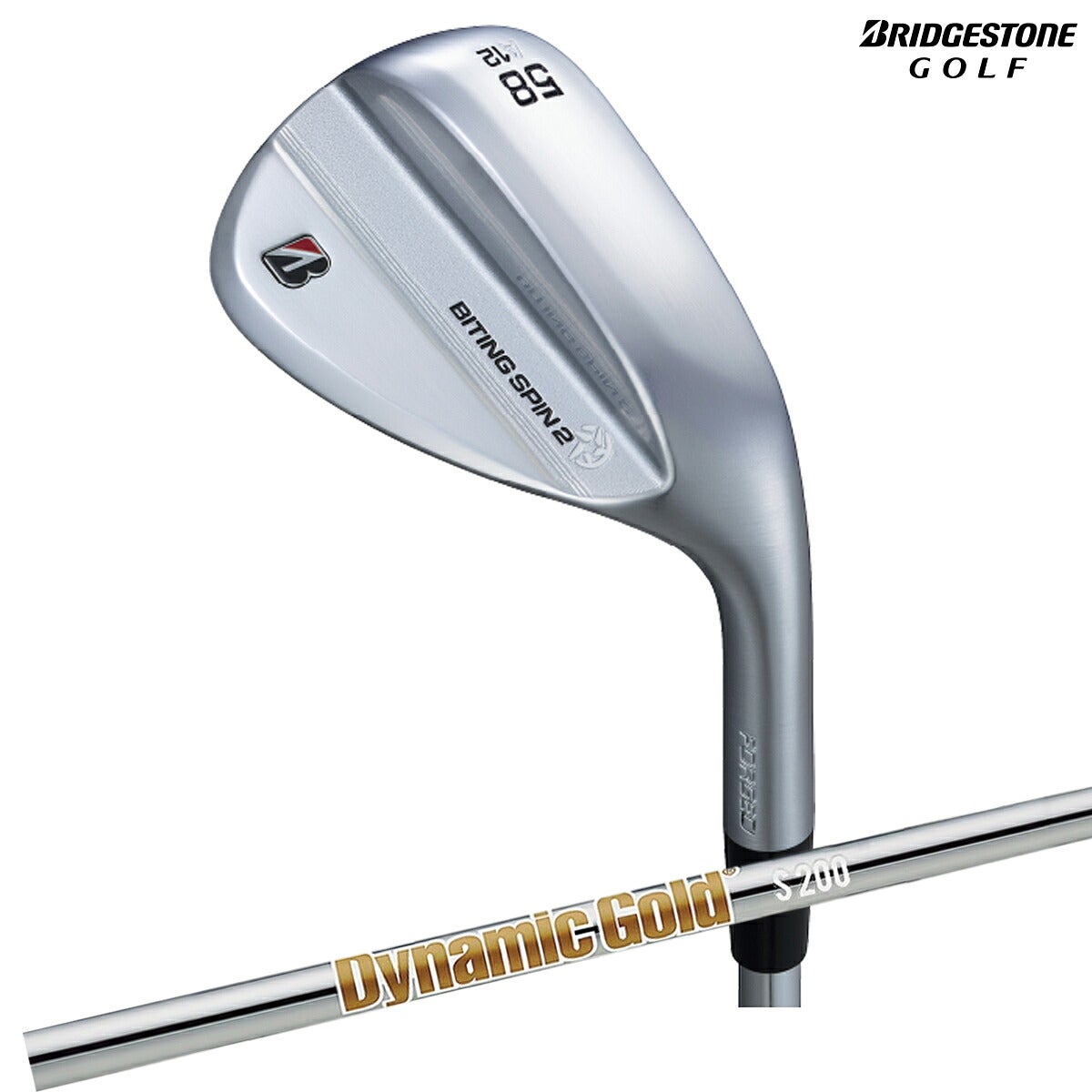 ブリヂストンメンズBITINGSPIN2ウェッジダイナミックゴールドHTスチールシャフトブリヂストンゴルフオリジナルラバーグリップ(バックライン無し/49.5g/M60)【26FW】
