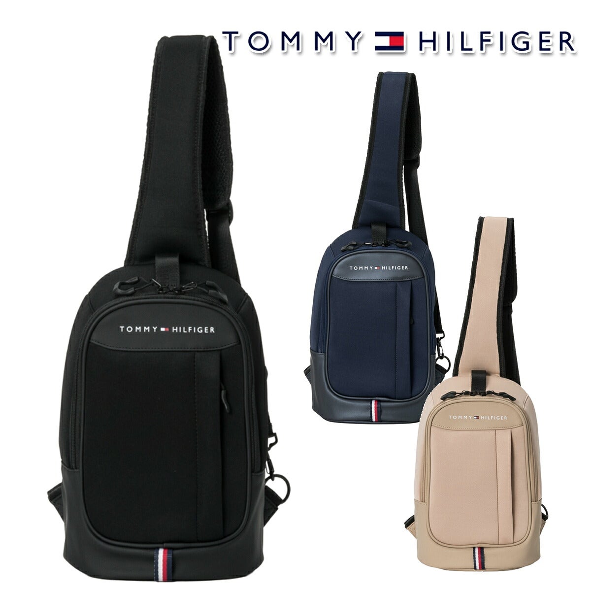 トミーヒルフィガーユニセックスユースフルボディバッグ20cm×10cm×32cmボディバッグユースフルTHMG6FB1【26FW】