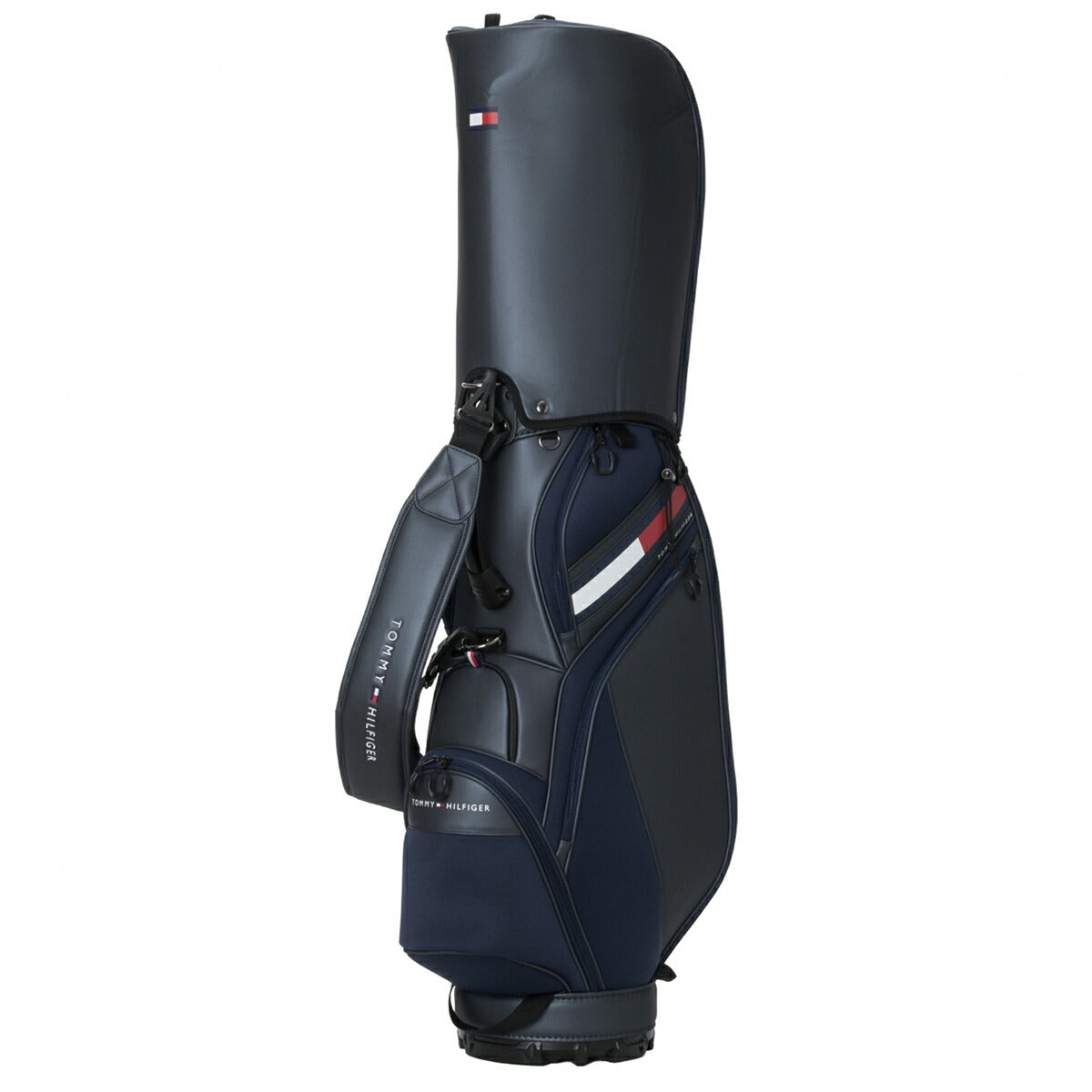 トミーヒルフィガーユニセックスユースフルキャディバッグ3.9kg9.5型6分割セパレーター3分割46インチネームプレート付属なしカートキャディバッグユースフルTHMG6FC3【26FW】