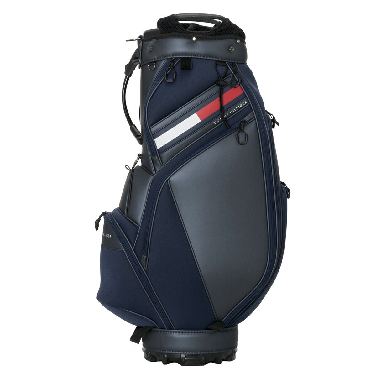 トミーヒルフィガーユニセックスユースフルキャディバッグ3.9kg9.5型6分割セパレーター3分割46インチネームプレート付属なしカートキャディバッグユースフルTHMG6FC3【26FW】