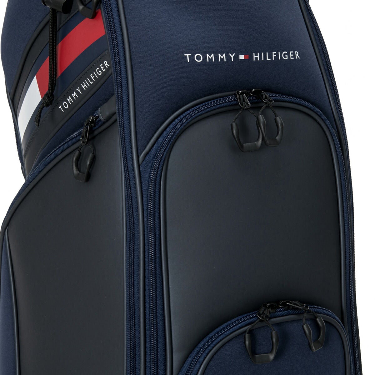 トミーヒルフィガーユニセックスユースフルキャディバッグ3.9kg9.5型6分割セパレーター3分割46インチネームプレート付属なしカートキャディバッグユースフルTHMG6FC3【26FW】