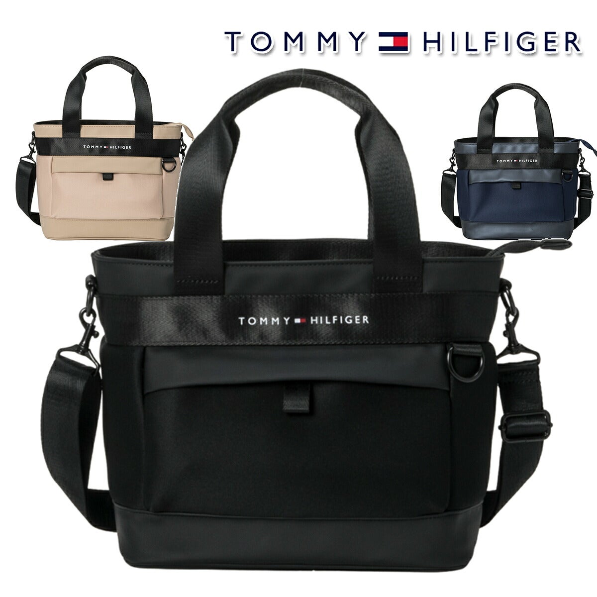 トミーヒルフィガーユニセックスユースフルラウンドバッグ25cm×13cm×23cmラウンドバッグユースフルTHMG6FT5【26FW】