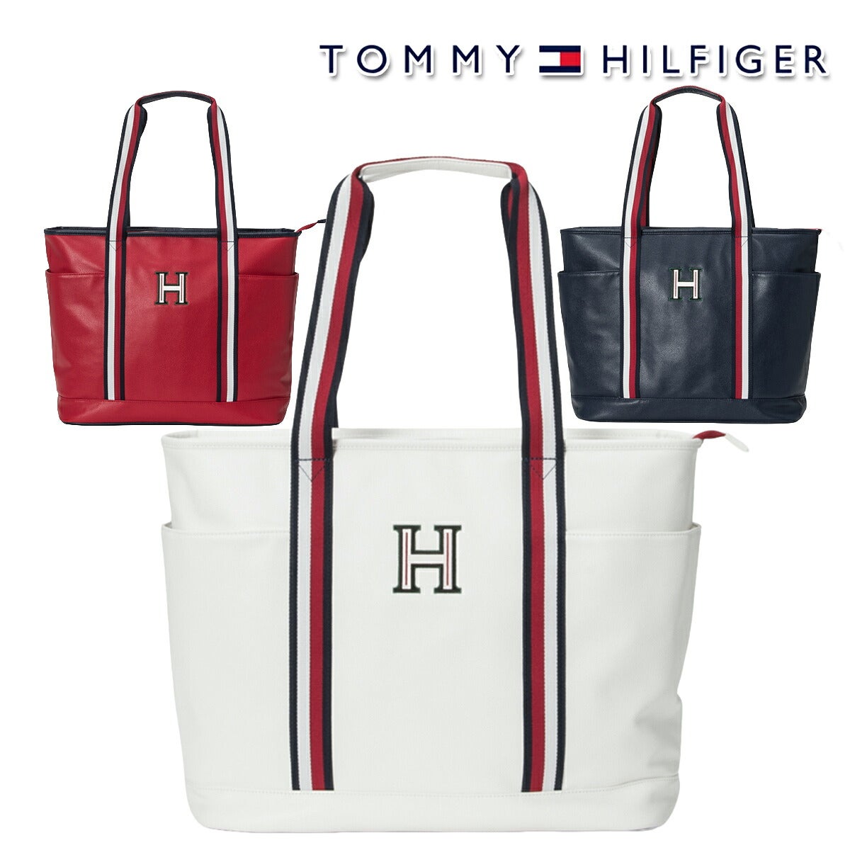 トミーヒルフィガーユニセックスシーズナルトートバッグ40cm×17cm×36cmトートバッグシーズナルTHMG6FTA【26FW】