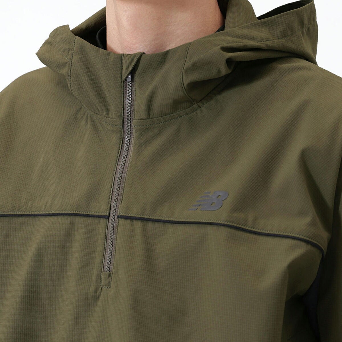 ニューバランスゴルフ2026年秋冬モデルメンズH/ZPOHOODIEハーフジップウィンドジャケット撥水ハーフジッププルオーバーフーディー(MENS)012-6221001【26FW】