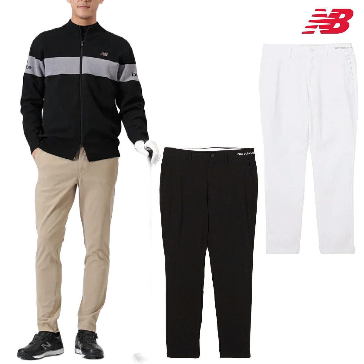 ニューバランスゴルフ2026年秋冬モデルメンズSWEATTAPEREDスウェットテーパードパンツ012-6231006【26FW】