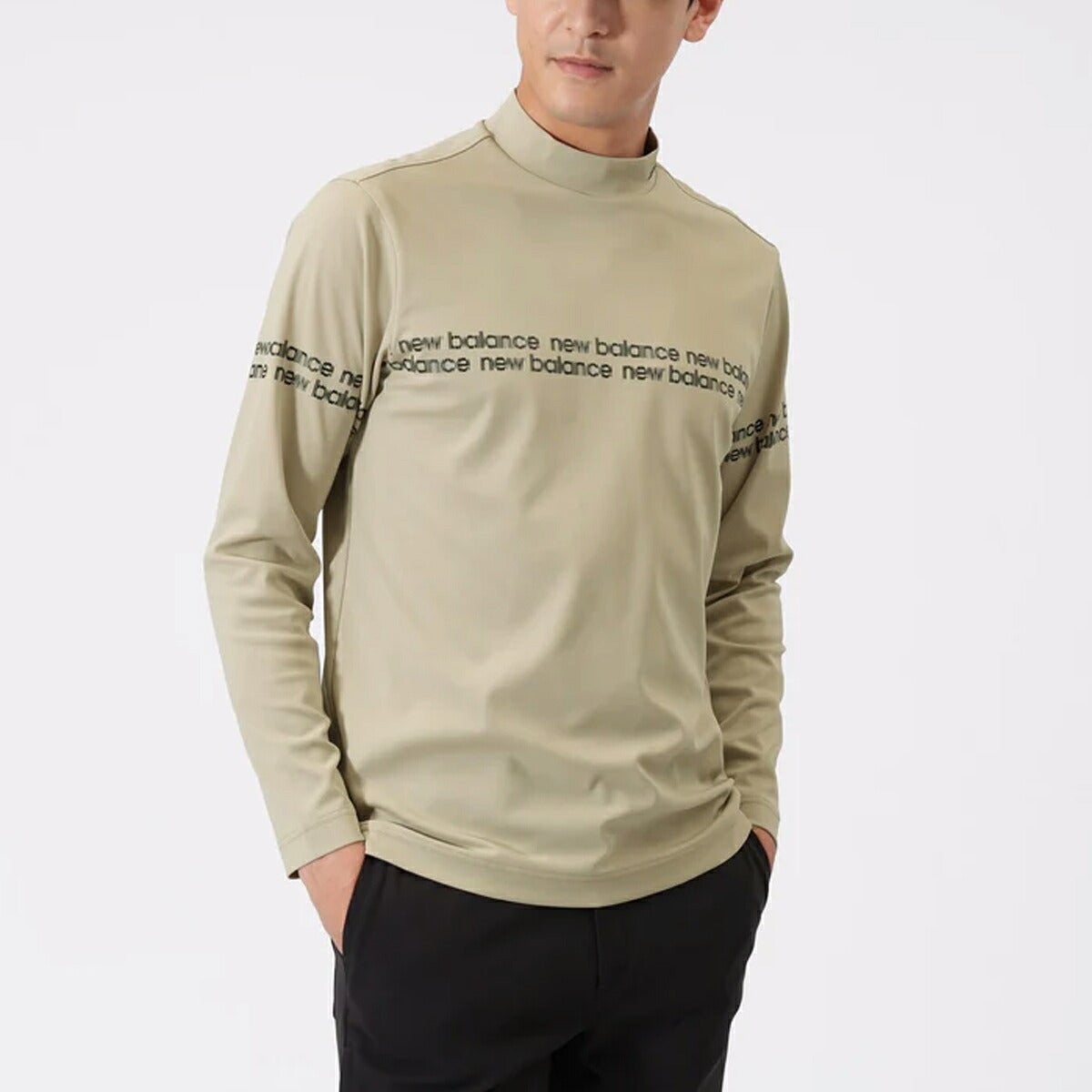 ニューバランスゴルフ2026年秋冬モデルメンズL/SMOCKNECKPOモックネック長袖シャツ012-6267002【26FW】