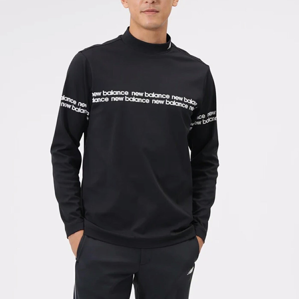 ニューバランスゴルフ2026年秋冬モデルメンズL/SMOCKNECKPOモックネック長袖シャツ012-6267002【26FW】