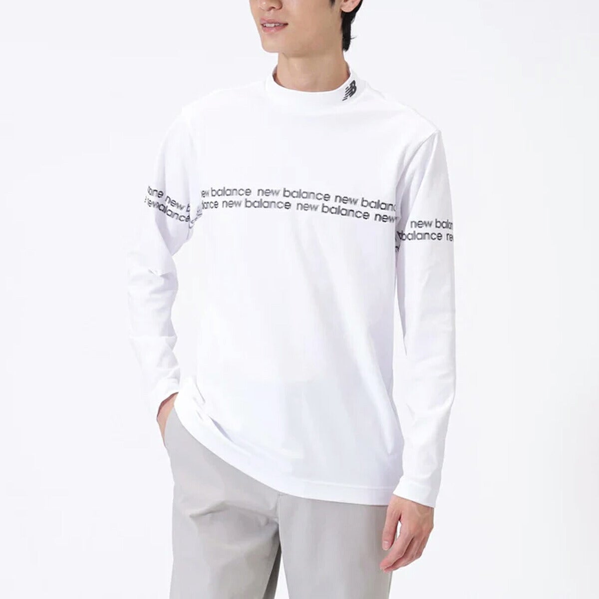 ニューバランスゴルフ2026年秋冬モデルメンズL/SMOCKNECKPOモックネック長袖シャツ012-6267002【26FW】