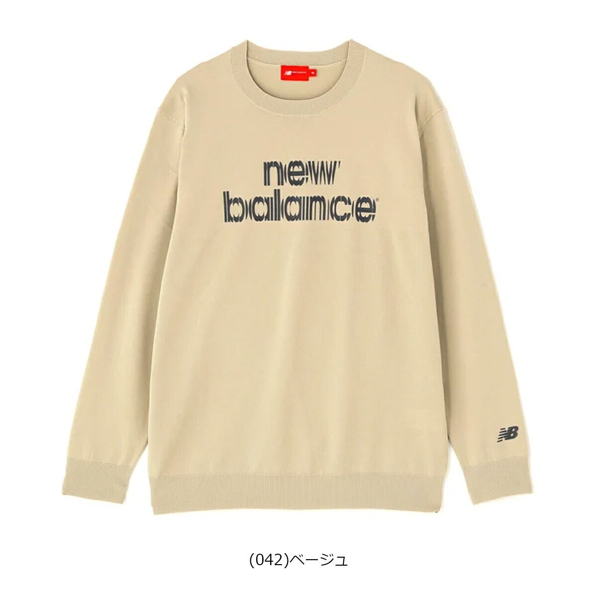 ニューバランスゴルフ2026年秋冬モデルメンズCREWNECKKNITPOクルーネックセーター012-6270001【26FW】