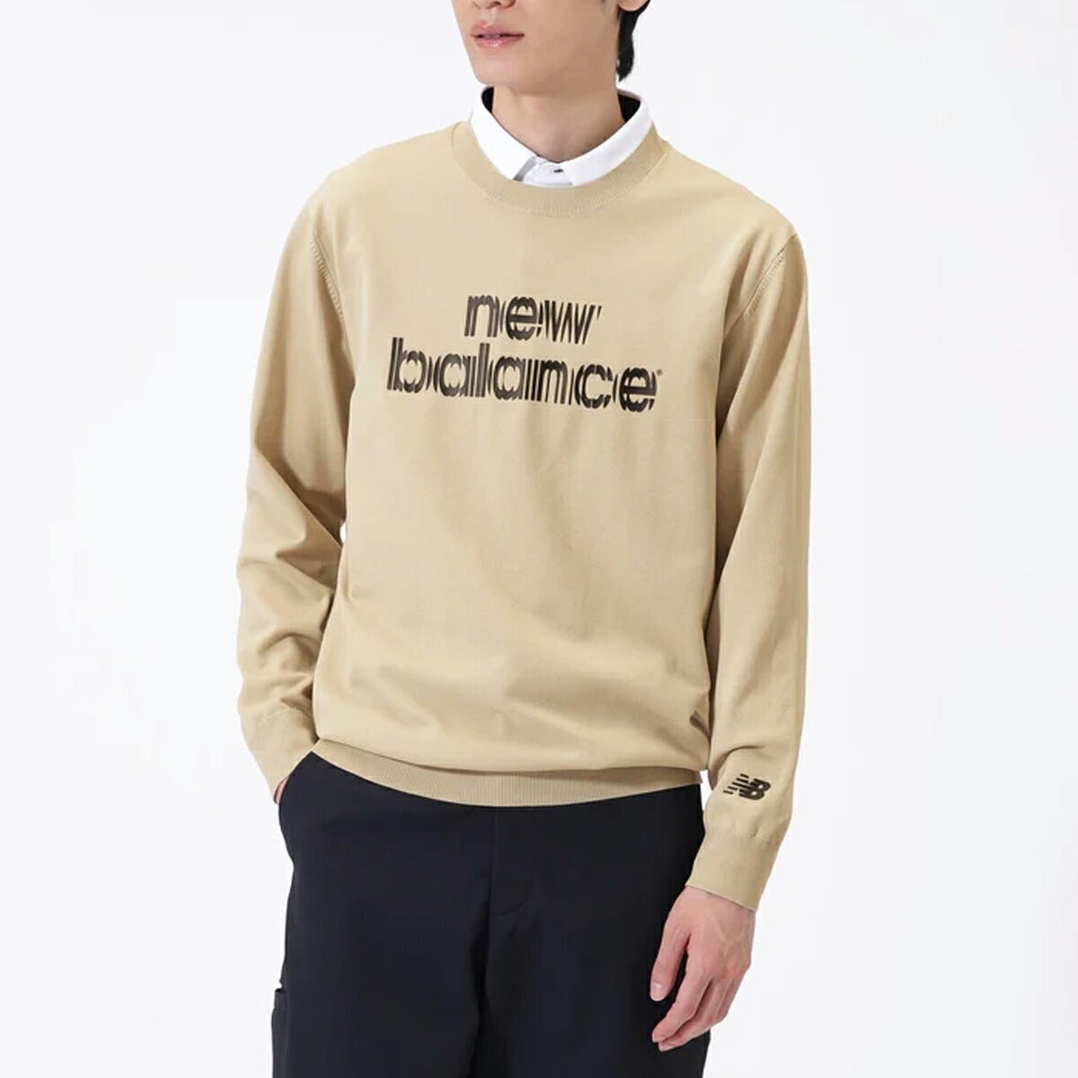 ニューバランスゴルフ2026年秋冬モデルメンズCREWNECKKNITPOクルーネックセーター012-6270001【26FW】