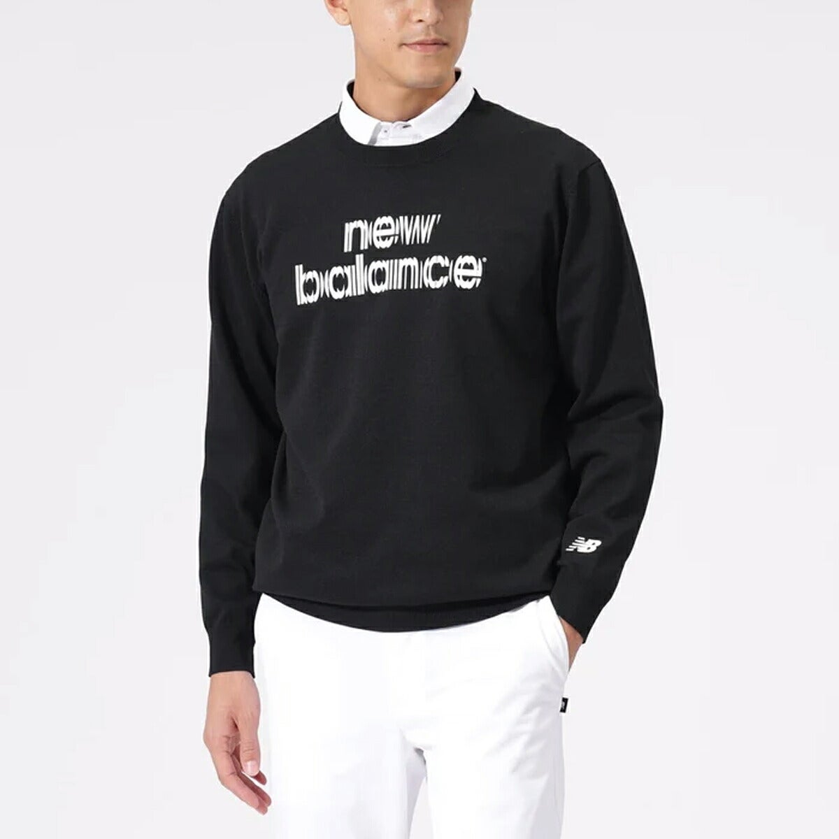 ニューバランスゴルフ2026年秋冬モデルメンズCREWNECKKNITPOクルーネックセーター012-6270001【26FW】