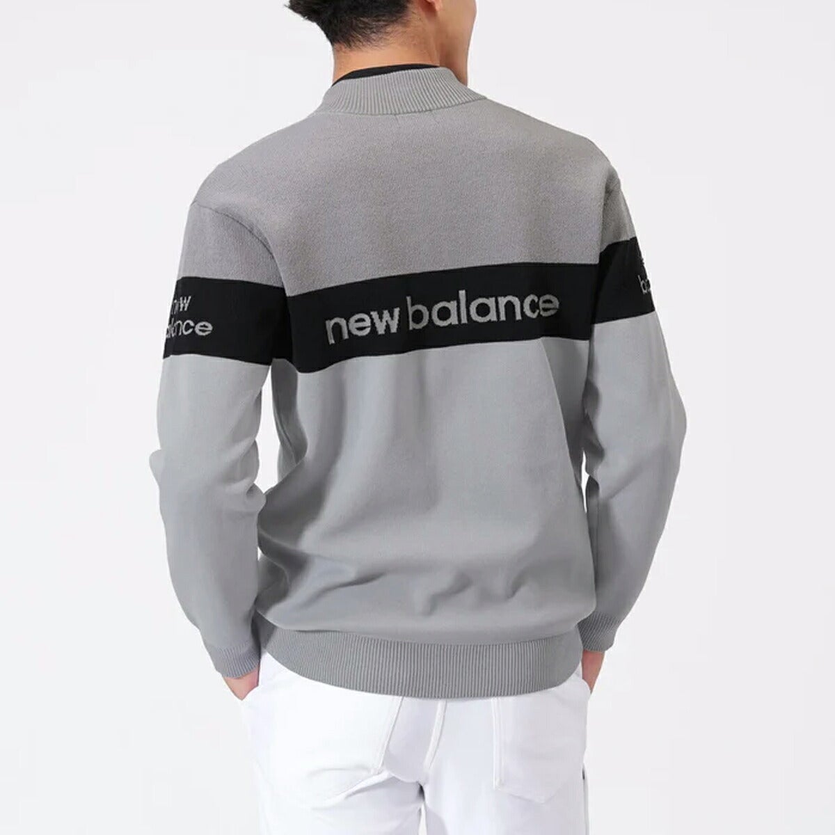 ニューバランスゴルフ2026年秋冬モデルメンズZIPSTANDKNITフルジップニット012-6272001【26FW】