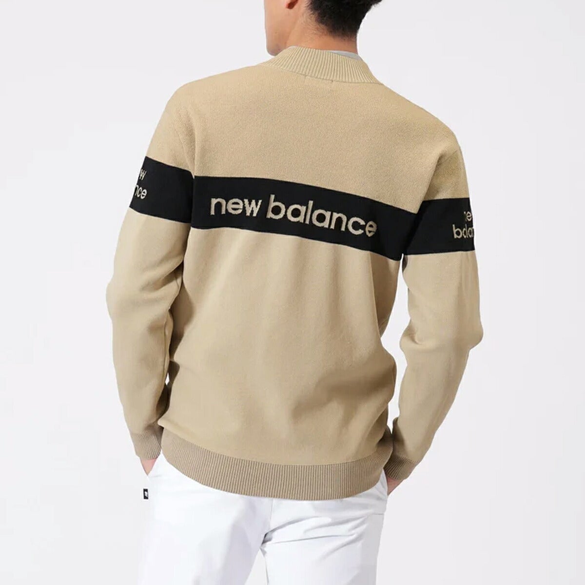 ニューバランスゴルフ2026年秋冬モデルメンズZIPSTANDKNITフルジップニット012-6272001【26FW】
