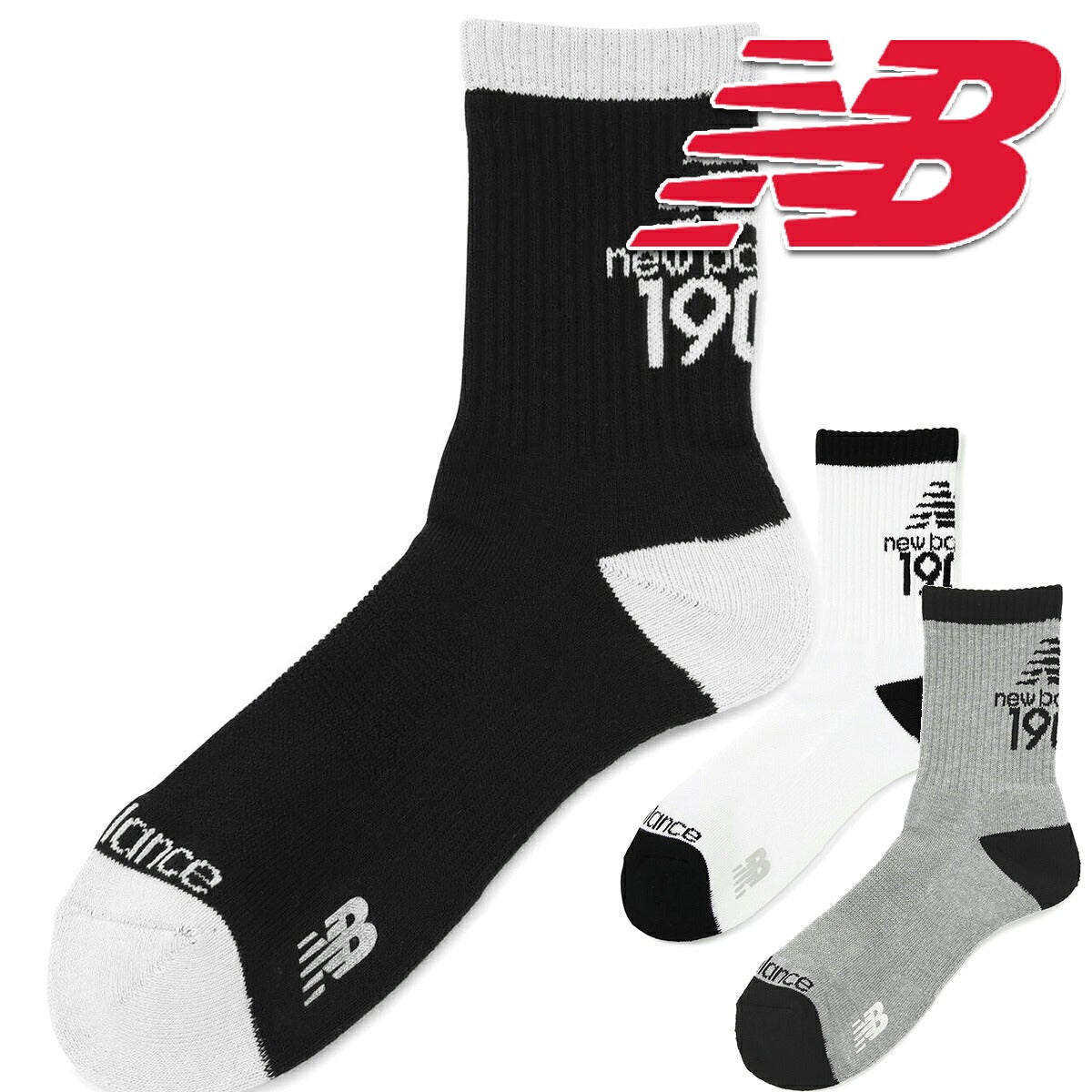 ニューバランスゴルフ2026年秋冬モデルメンズMEDIUMSHORTSOCKSミディアムショートソックス抗菌防臭ミディアムショートソックス(MENS)012-6286002【26FW】