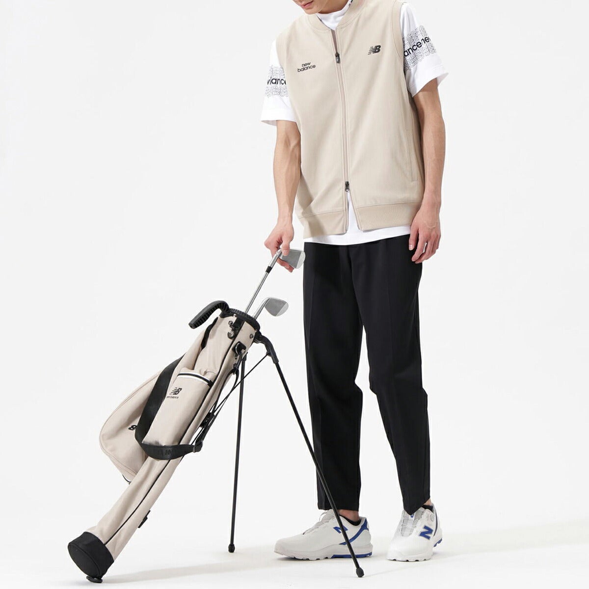 ニューバランスゴルフ2026年秋冬モデルユニセックスセルフスタンドクラブケースシェルフスタンドバッグ(UNISEX)012-6984012【26FW】