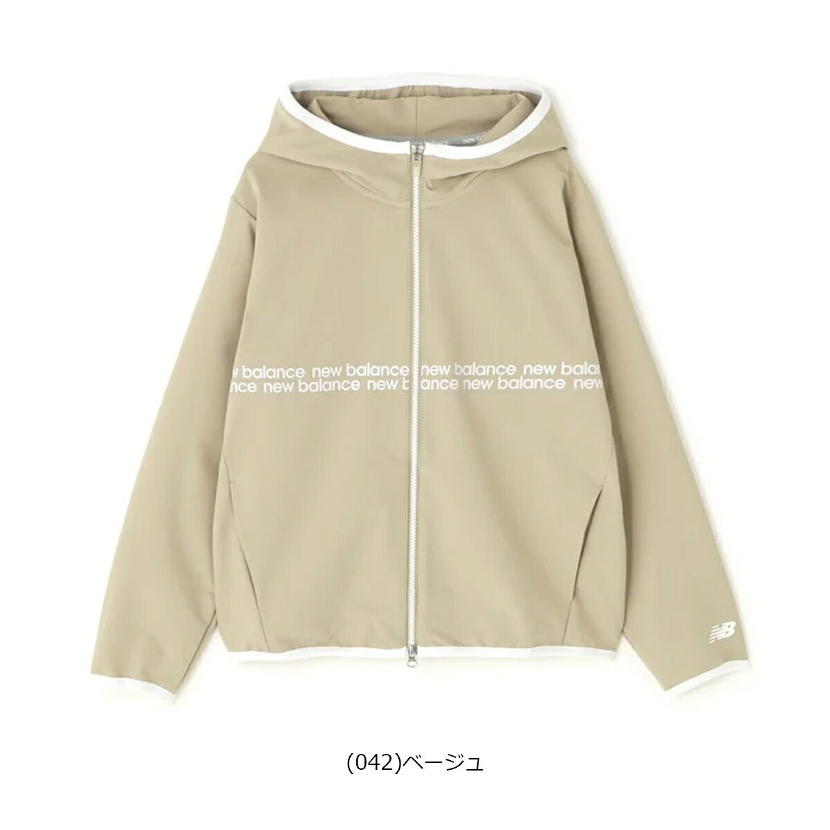 ニューバランスゴルフ2026年秋冬モデルレディースSOFTSHELLZIPHOODIEフルジップアウターフーディー012-6220503【26FW】