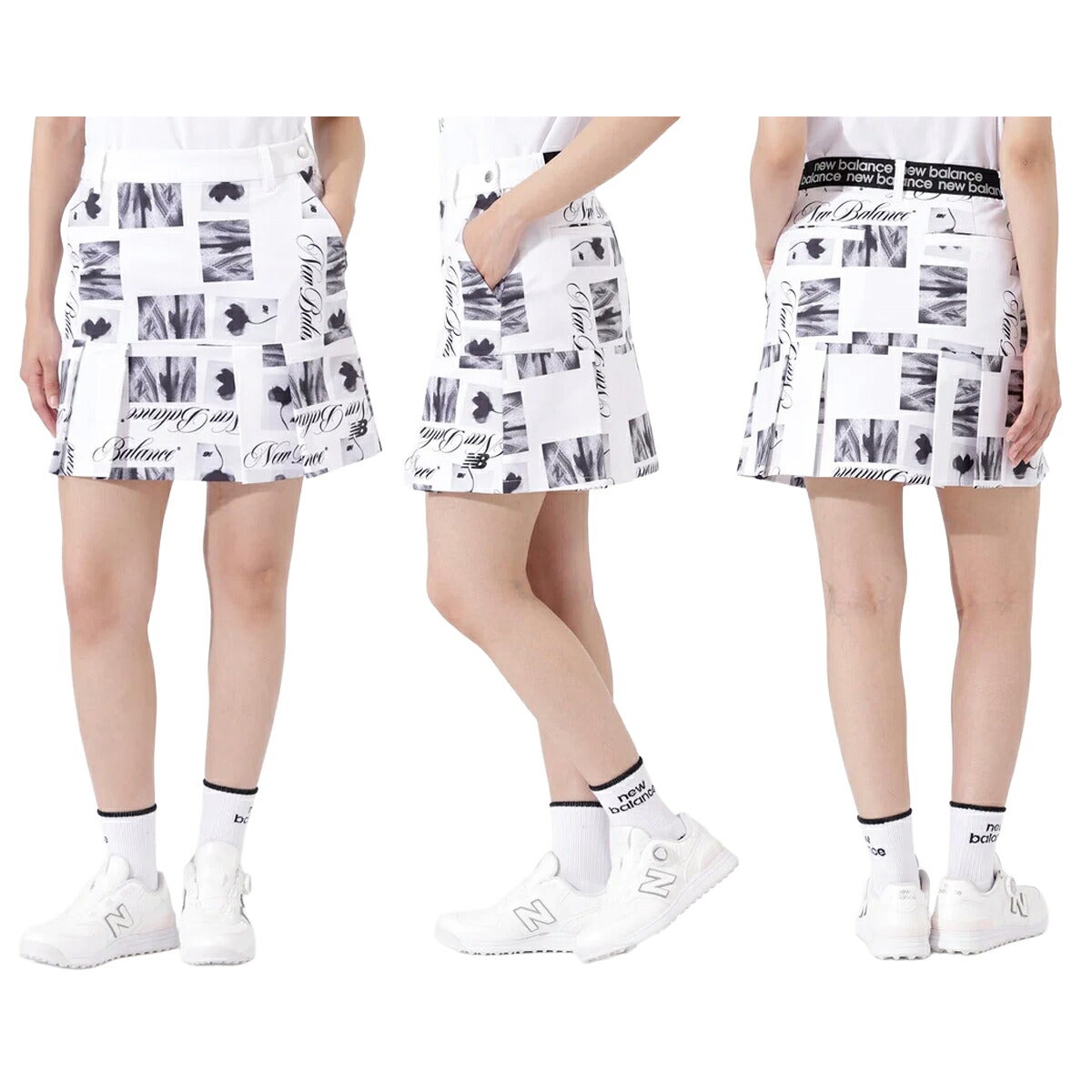 ニューバランスゴルフ2026年秋冬モデルレディースPLEATEDSKIRTプリーツスカート012-6234505【26FW】