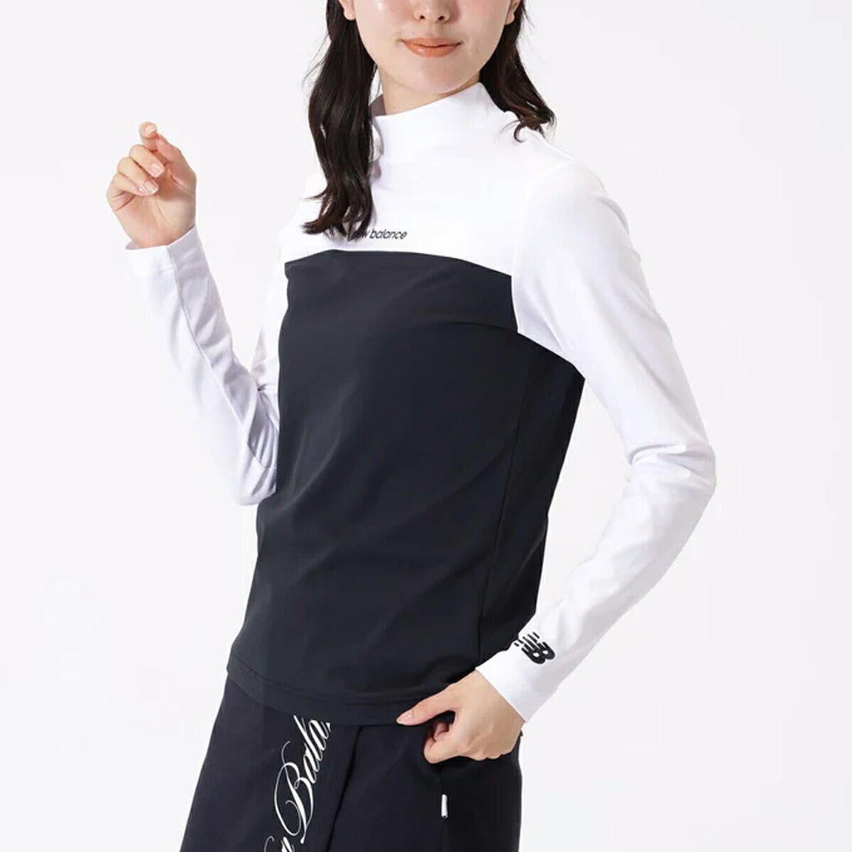 ニューバランスゴルフ2026年秋冬モデルレディースL/SMOCKNECKPOモックネック長袖シャツ012-6267503【26FW】