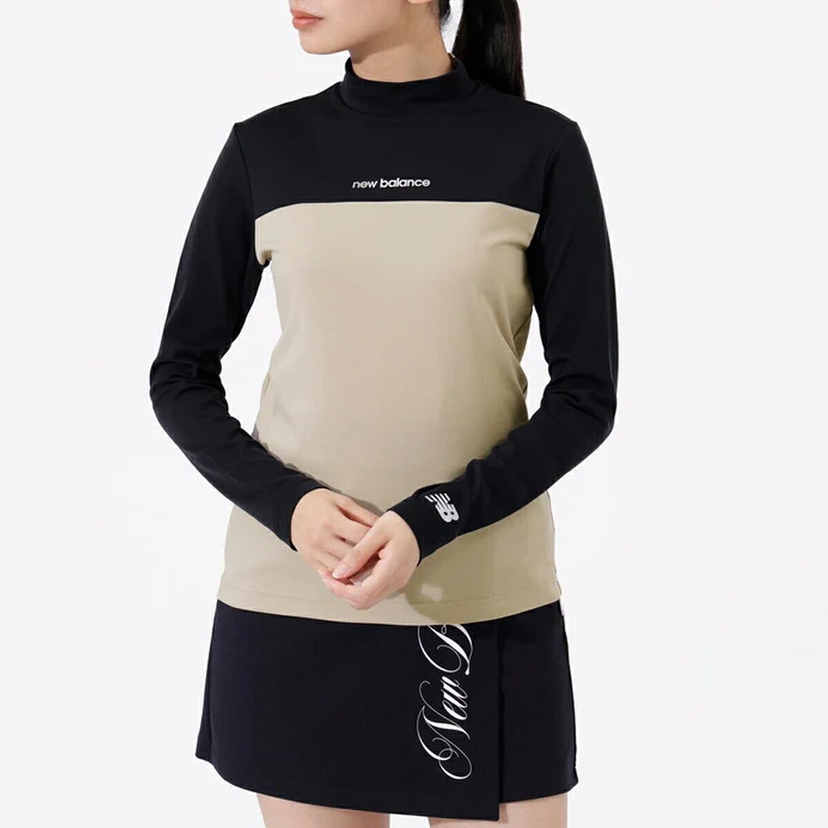 ニューバランスゴルフ2026年秋冬モデルレディースL/SMOCKNECKPOモックネック長袖シャツ012-6267503【26FW】