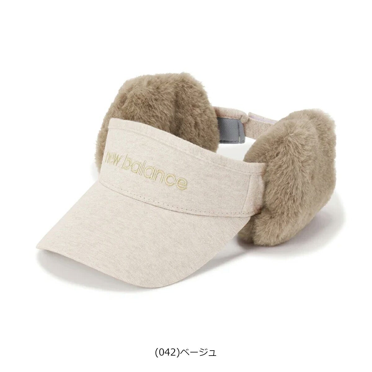 ニューバランスゴルフ2026年秋冬モデルレディース2WAYEARMUFFVISORイヤーマフバイザー012-6287504【26FW】