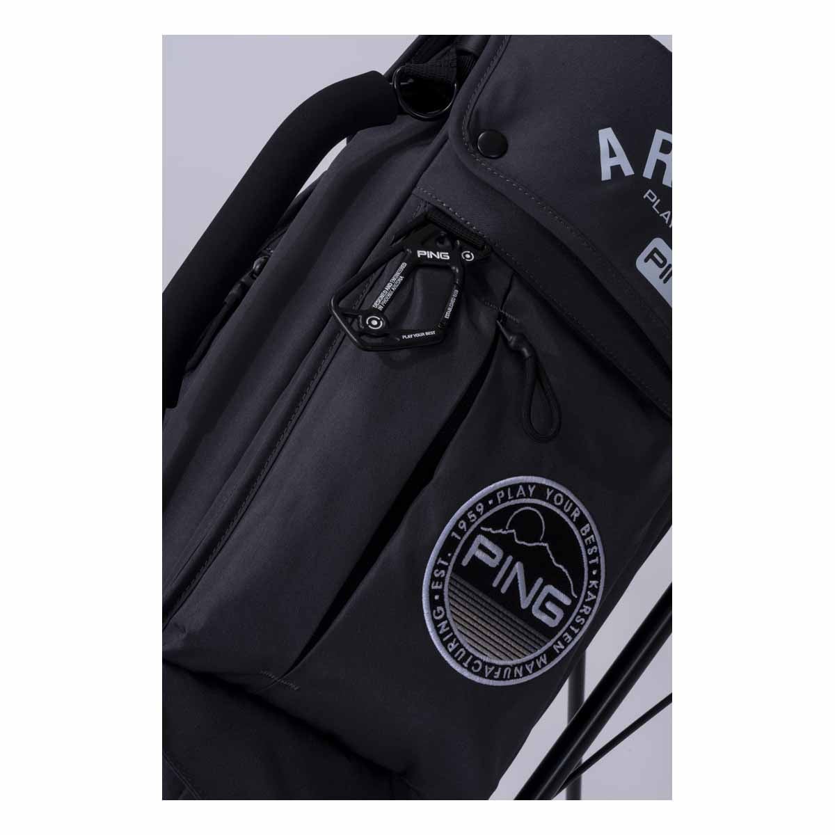 ピンゴルフユニセックスパイプフレームスタンドキャディバッグCB-N2503【26FW】
