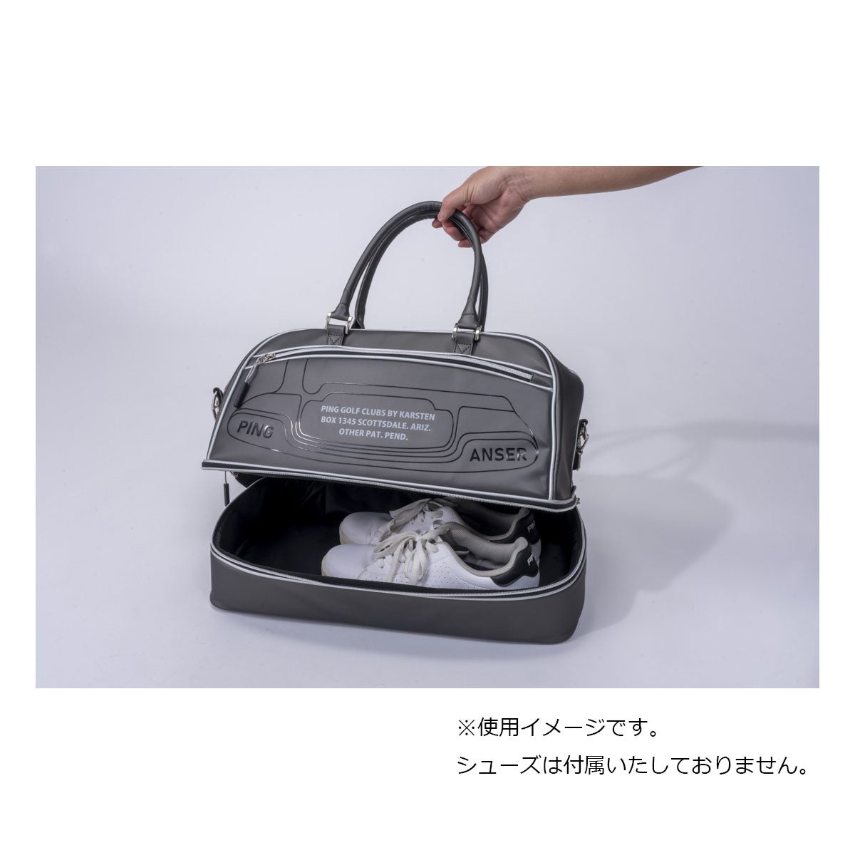ピンゴルフユニセックスANSERボストンバッグGB-U2618【26FW】