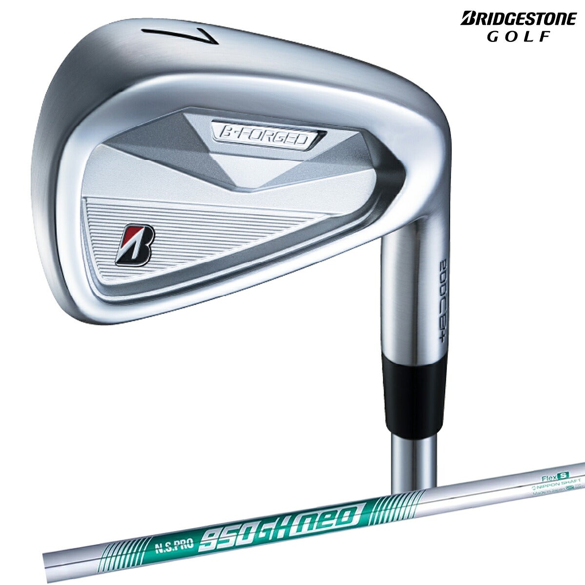 【メーカーカスタム】ブリヂストンメンズBFORGED200CB＋アイアン5本組(6-9、PW)NSPRO950GHneoスチールシャフトブリヂストンゴルフオリジナルラバーグリップ(バックライン無し/49.5g/M60)【26FW】