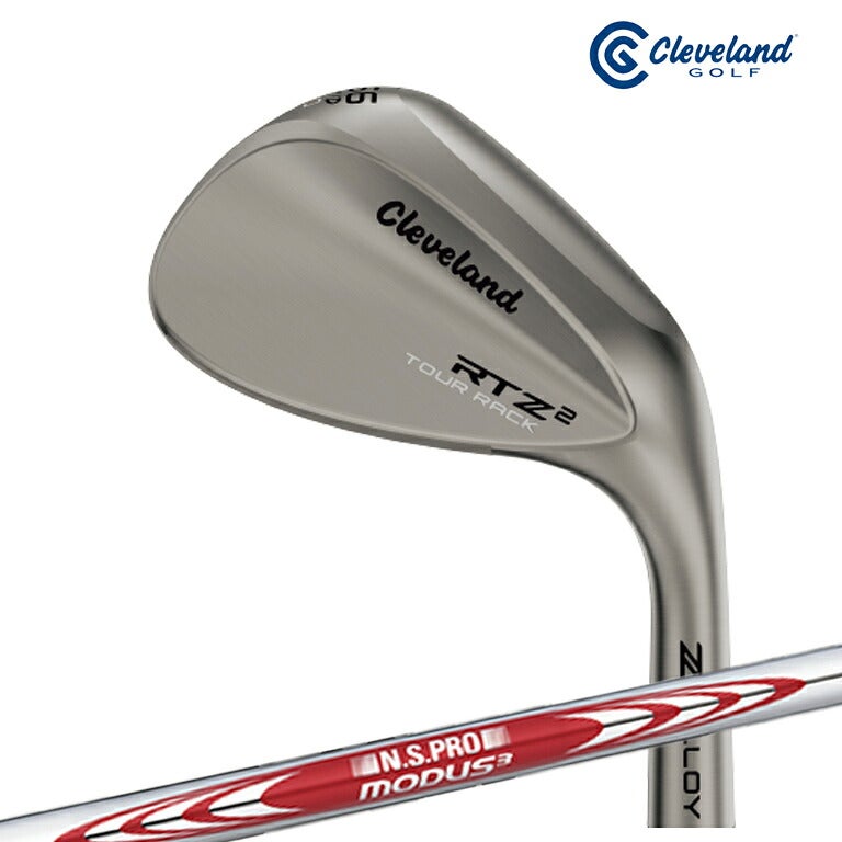 ダンロップメンズクリーブランドRTZ2ウェッジツアーラックウェッジNSPROMODUS3TOUR115スチールシャフトゴルフプライドツアーベルベットフルラバーグリップ(バックライン無し/49.5g/M60)【26FW】