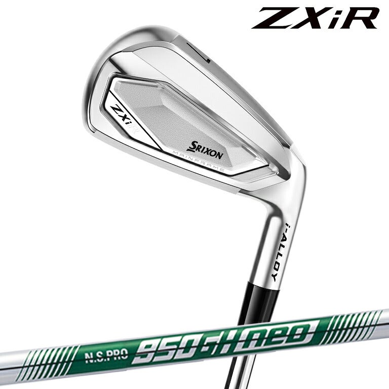 ダンロップメンズスリクソンZXiRアイアン5本組(6-9、PW)NSPRO950GHneoスチールシャフトゴルフプライドツアーベルベットラバーグリップ(バックライン無し/49.5g/M60)【26FW】