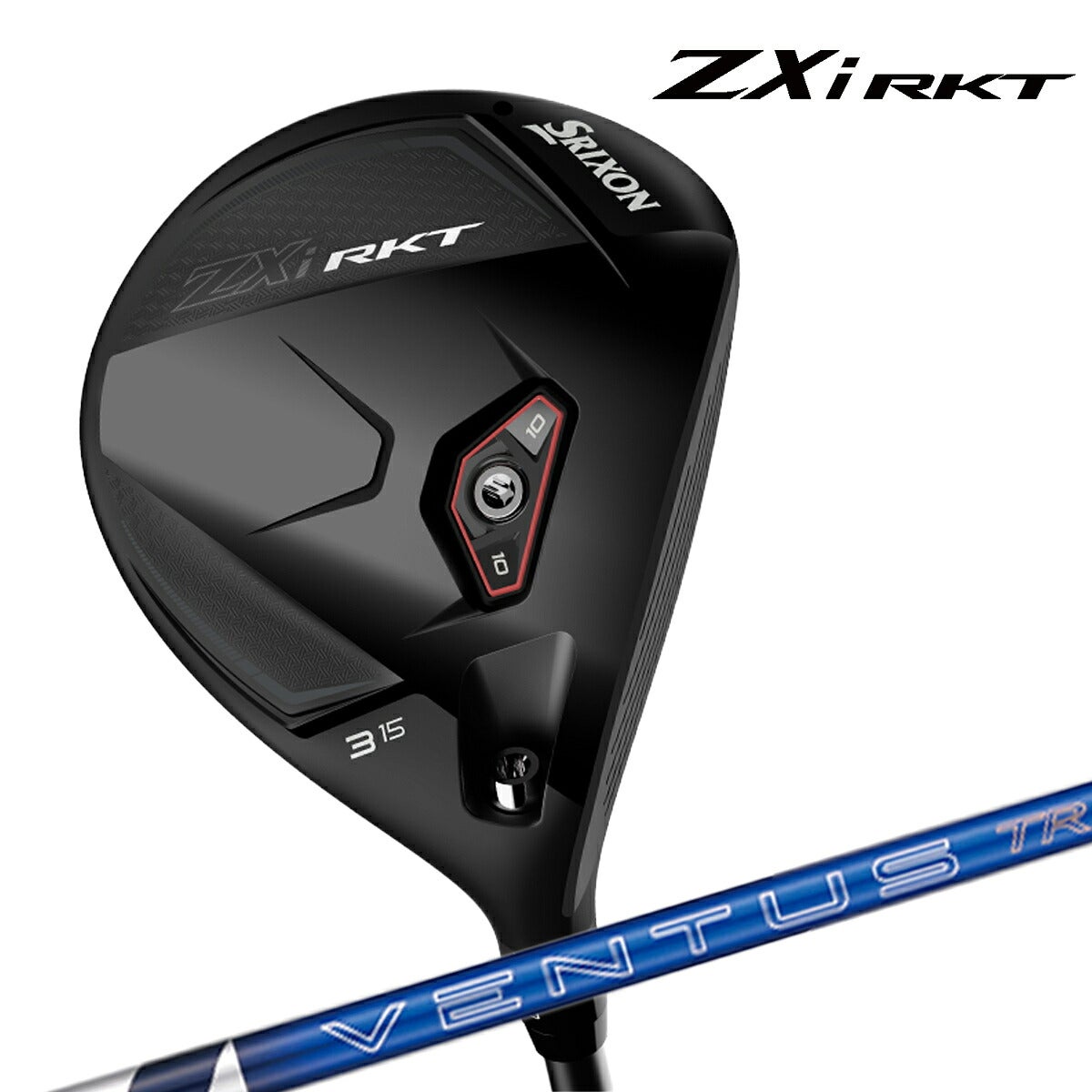 ダンロップメンズスリクソンZXiRKTフェアウェイウッドVENTUSTRZXi-II6カーボンシャフトゴルフプライドツアーベルベットラバー360グリップ(バックライン無し/50g/M60)【26FW】